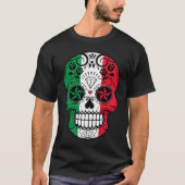 Cinco De Mayo Mexican Skull T-shirt (Voorkant)