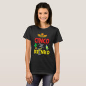 Cinco De Mayo Mexican Sombrero Fiesta Party Men Wo T-shirt (Voorkant volledig)