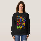 Cinco De Mayo Mexico Guitar Trui (Voorkant volledig)