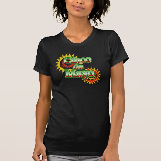 Cinco de Mayo Mexico May 5 Design T-shirt (Voorkant)