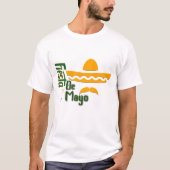 Cinco De Mayo Minimalistische T-Shirt (Voorkant)