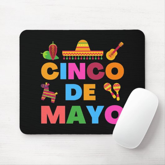 Cinco De Mayo Muismat (Met muis)