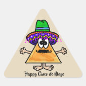 Cinco de Mayo Nacho Chip Stickers (Voorkant)