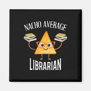 Cinco De Mayo Nacho Gemiddelde Bibliothecaris Bibl Magneet