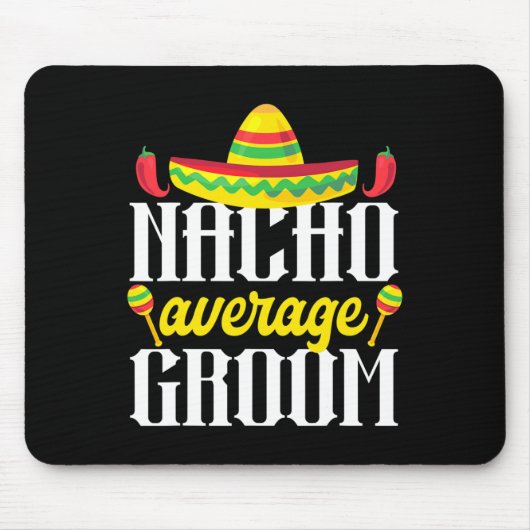 Cinco de Mayo Nacho Gemiddelde Mexicaanse bachelor Muismat (Voorkant)