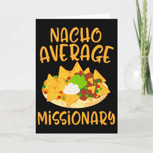 Cinco De Mayo Nacho Gemiddelde Missionaris Mexicaa Kaart (Voorkant)