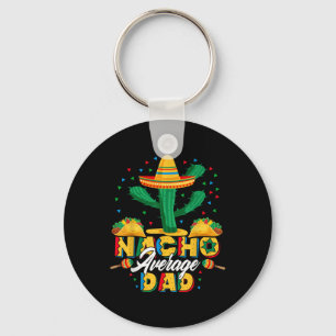 Cinco De Mayo Nacho Gemiddelde Papa Nachos Liefheb Sleutelhanger