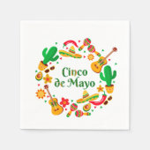 Cinco De Mayo Napkins Servet (Voorkant)