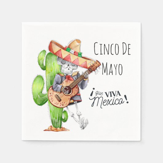 Cinco De Mayo Napkins Servet (Voorkant)
