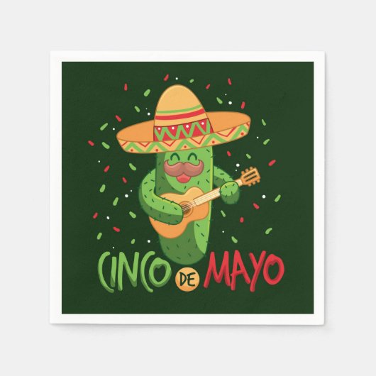 Cinco De Mayo Napkins Servet (Voorkant)