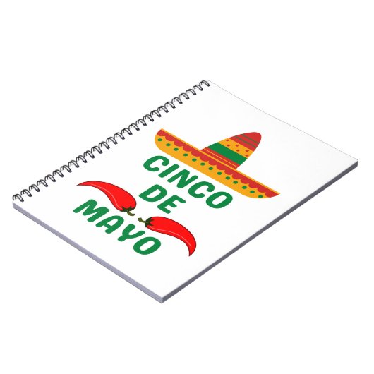 Cinco De Mayo Notitieboek (Linkerzijde)