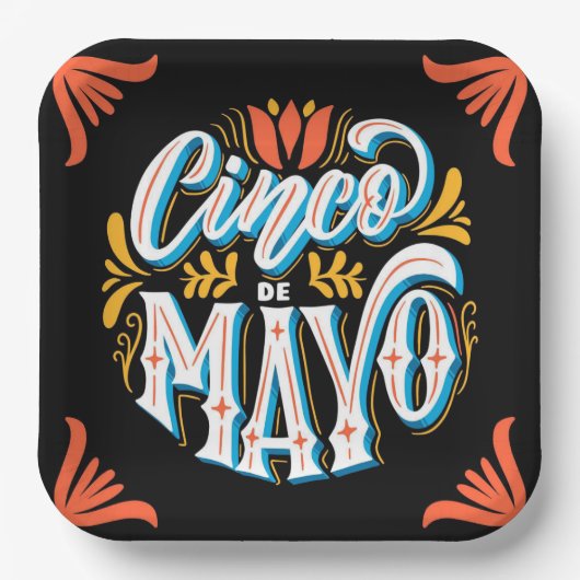 Cinco De Mayo Paper Bord (Voorkant)