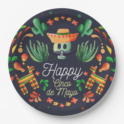Cinco De Mayo Paper Bord (Voorkant)