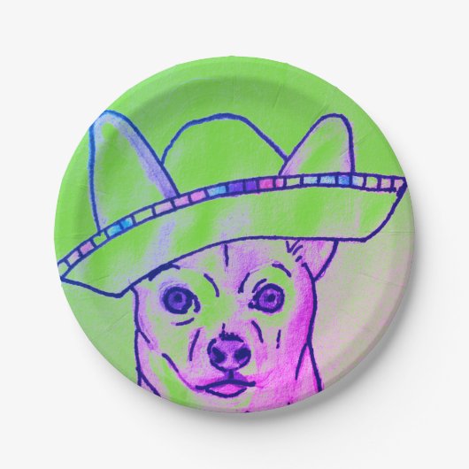 Cinco de Mayo Paper Borden Papieren Bordje (Voorkant)