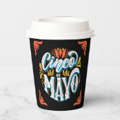 Cinco De Mayo Paper Cups Papieren Bekers (Achterkant)