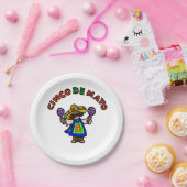 Cinco de Mayo Paper Party Borden Papieren Bordje (Feest)