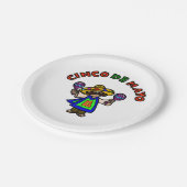 Cinco de Mayo Paper Party Borden Papieren Bordje (Gekanteld)