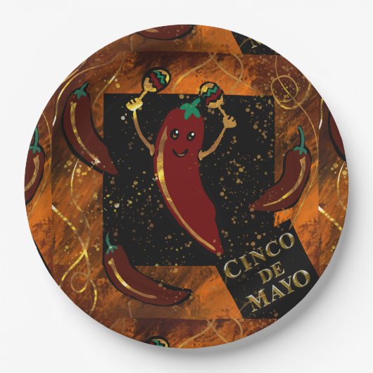 Cinco de Mayo  Papieren Bordje (Voorkant)