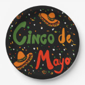 CINCO DE MAYO PAPIEREN BORDJE (Voorkant)