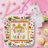 Cinco de Mayo Papieren Bordje (Feest)