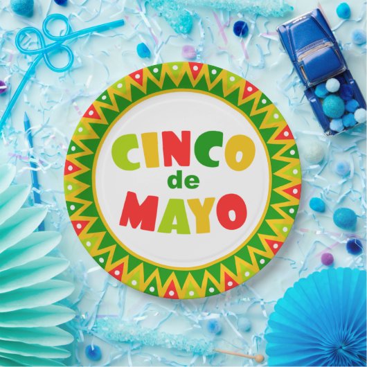 Cinco de Mayo Papieren Bordje (Feest)