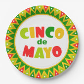 Cinco de Mayo Papieren Bordje (Voorkant)