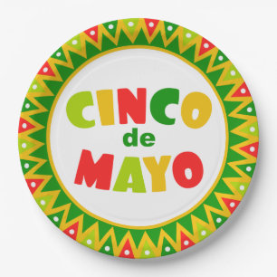 Cinco de Mayo Papieren Bordje