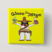 Cinco de Mayo Party Button (Voorkant)