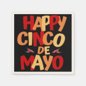 Cinco de Mayo Party Cocktail Napkin Servet (Voorkant)