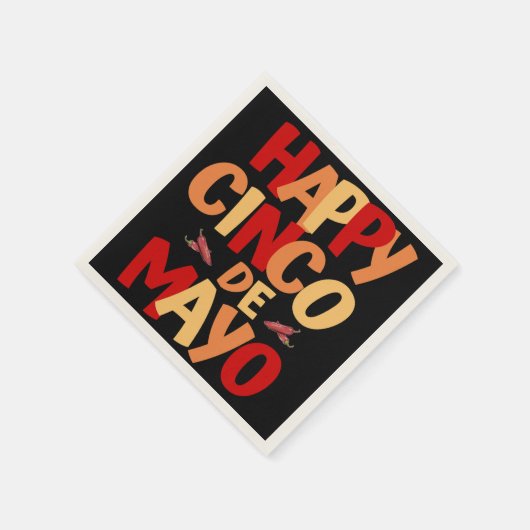 Cinco de Mayo Party Cocktail Napkin Servet (Hoek)