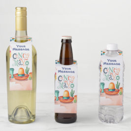 Cinco De Mayo Party Flessenhanger