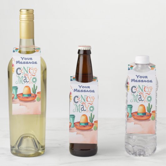 Cinco De Mayo Party Flessenhanger (In situ)