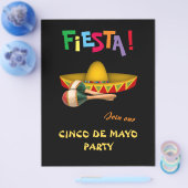 Cinco de Mayo Party Flyer (Enkel)