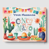 Cinco De Mayo Party Gastenboek (Achterkant)