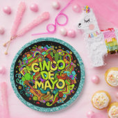 Cinco de Mayo Party Goods Borden Papieren Bordje (Feest)