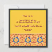 Cinco de Mayo Party! Happy Fiesta-uitnodiging Kaart (Achterkant)