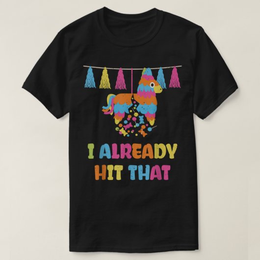 Cinco de Mayo Party I heeft dat al gezegd T-shirt (Design voorkant)
