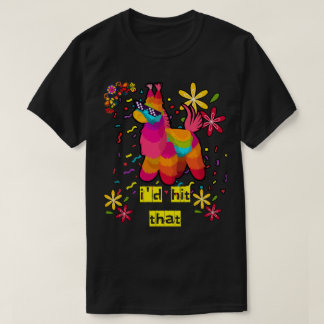 Cinco de Mayo Party Ik zou dat Pinatas huren T-shirt