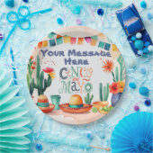 Cinco De Mayo Party Papieren Bordje (Feest)