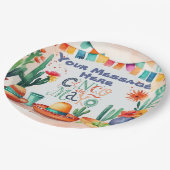 Cinco De Mayo Party Papieren Bordje (Gekanteld)