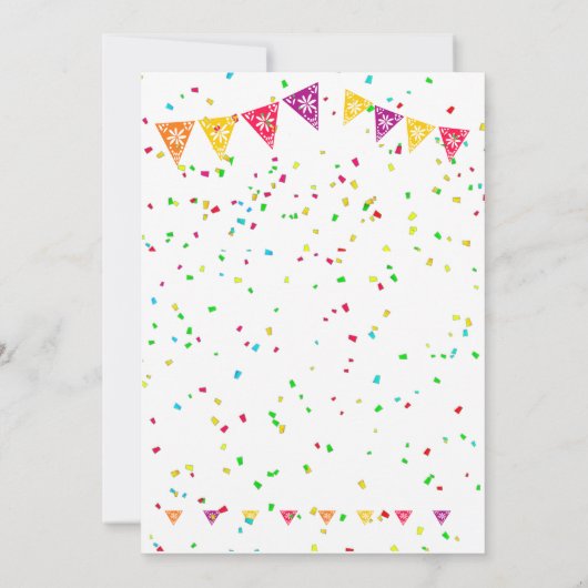 Cinco de Mayo Party Uitnodigingen (Achterkant)