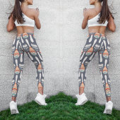 Cinco De Mayo Pattern Leggings