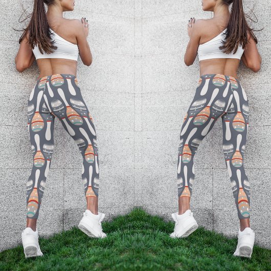 Cinco De Mayo Pattern Leggings