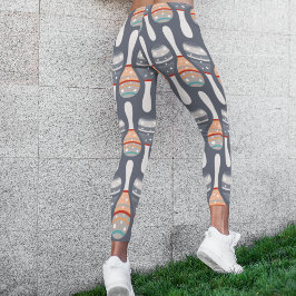 Cinco De Mayo Pattern Leggings