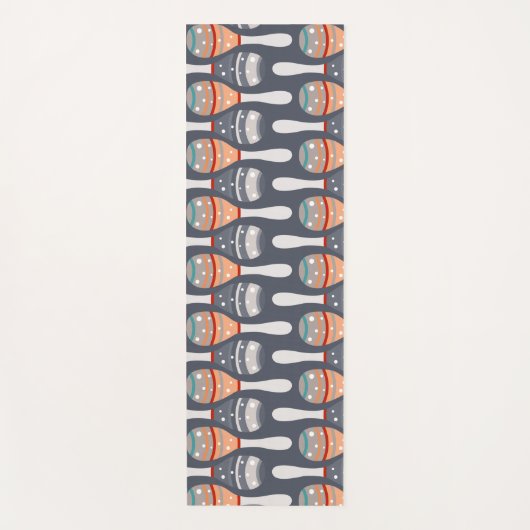 Cinco De Mayo Pattern Yogamat (Voorkant)