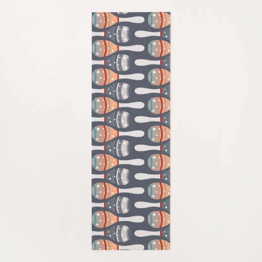 Cinco De Mayo Pattern Yogamat (Achterkant)