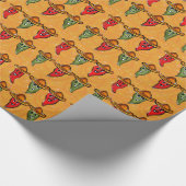 Cinco de Mayo Pepers Cadeaupapier (Hoek)