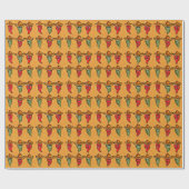 Cinco de Mayo Pepers Cadeaupapier (Vlak)