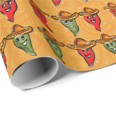 Cinco de Mayo Pepers Cadeaupapier (Rol Hoek)