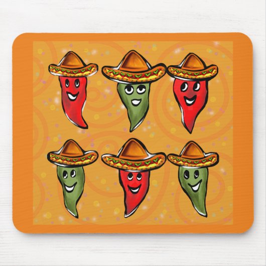 Cinco de Mayo Pepers Muismat (Voorkant)